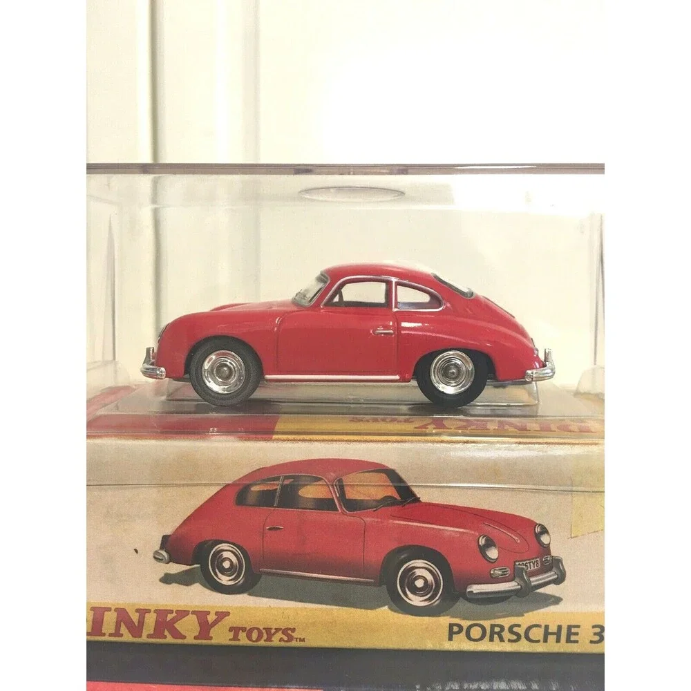 NEW Dinky Toys Porsche 356A Deluxe Die Cast Red DY25/b 2006 - Picture 6 of 14